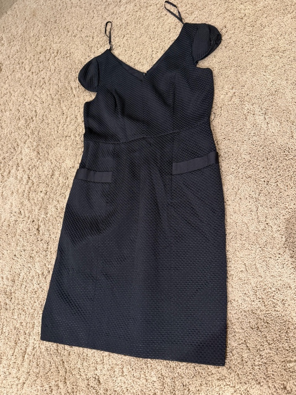 David Meister black dress